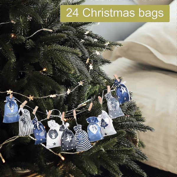 Adventskalender Påsar Jul Väggdekorationer 2025