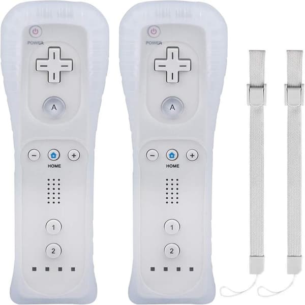 Wii-ohjain silikonikuorella - 2 kpl [JUN]