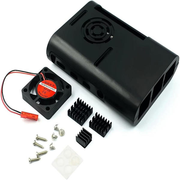 Raspberry Pi 4 -kotelo, Raspberry Pi -kotelo tuulettimella, Raspberr