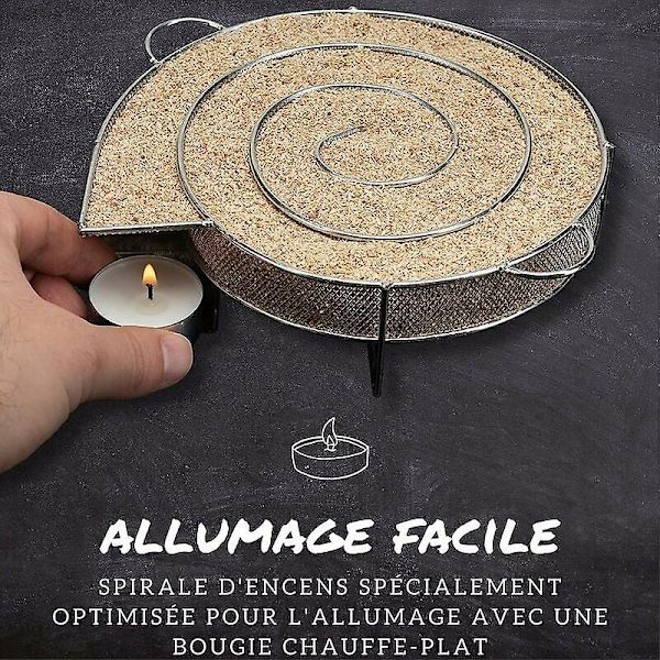 2024 Spiral Kallsrökare - Spolrökare - Rökgenerator - För Rökning I Kettle Grillen - Rundor -