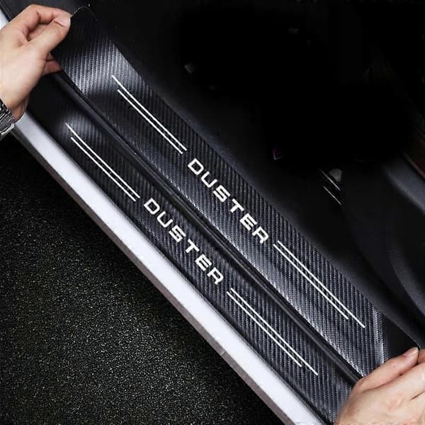 5 Stycken Dacia Duster Dörrtröskel Dekal black