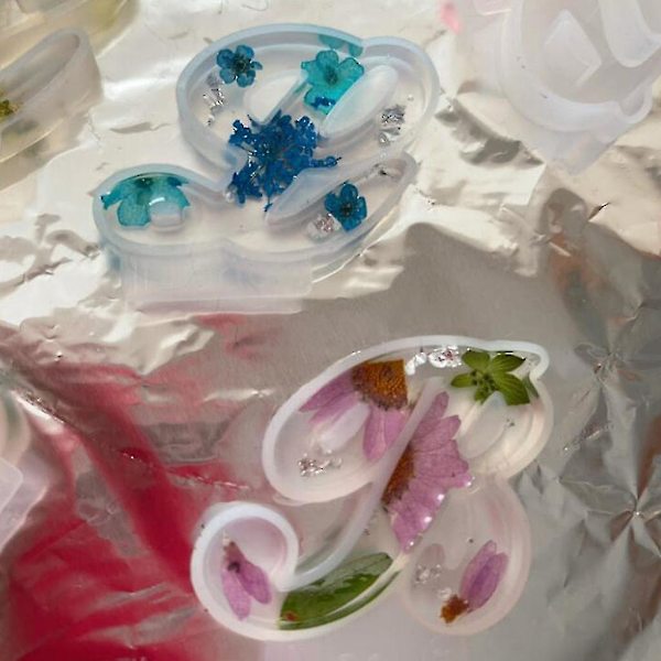 Exquisite Epoxy Silikonform Bokstav A Till Z Hem Sovsal Butik Marknad Diy Hantverk N