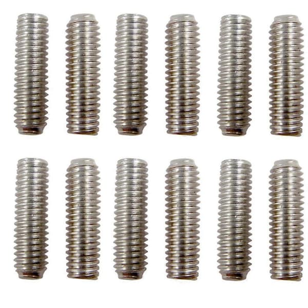9X 12-pack Tremolo Stall Sadel Stränglås Skruvar för Elgitarrbas
