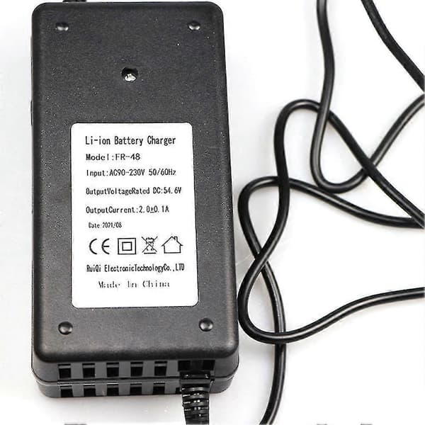 DC 54.6V 2A E-scooter Batterilader Adapter For Kugoo M4 EU Plugg