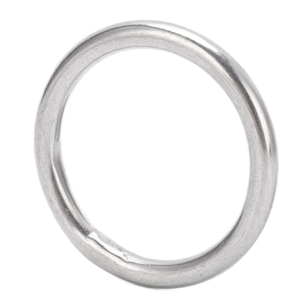 5 st Marinklassat Rostfritt Stål Svetsade O-ringar Runda Ringar för Segling Dykning Bagage 4x30mm