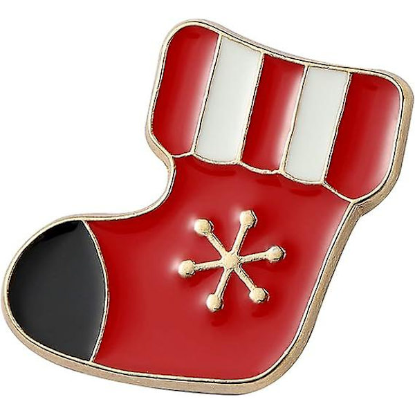 Julbrosch  Nyhet Julmärke Lapel Nål Smycken Hemlig Gåva Dekoration För Män Kvinnor Pojkar Flickor Klädaccessoar Klä Upp