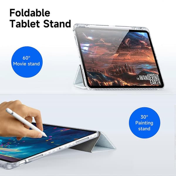 Kotelo iPad Pro 13 (2024) -tabletille Multicolor Baby Blue