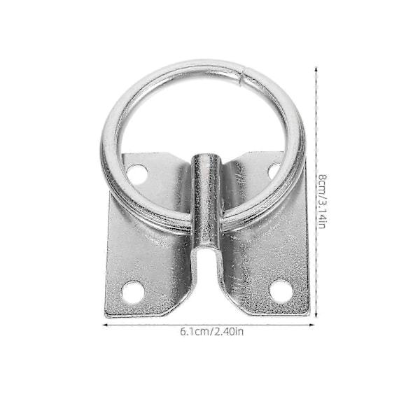 4st Bindring Säkerhet Häst Bindring Hästsäker Bindningsblockeringsring Hästträningsutrustning