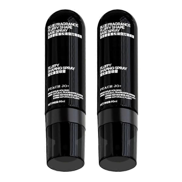 Volumizing Setting Spray til let, spændstigt hår, langvarigt hold, fluffy formgivningsspray, ubesværet naturligt løft 2pcs