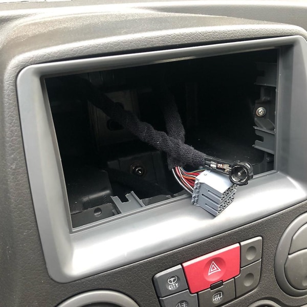 7 tuuman 2-DIN-auton stereoradio fascia-ääni Mp5-asennuskojetaulun sovitinpaneeli 2003-2012 Pandaan dark grey