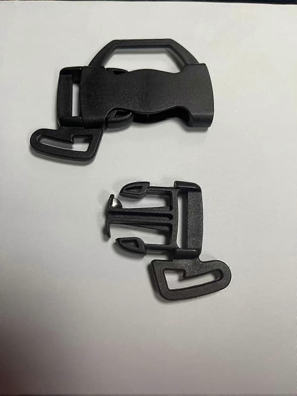 KLIPS DEL & Spenne skritt midje for BUGABOO Cameleon sele/stropp Sete/Bærebag SELESTROPP passer til EGG Barnevogn Black