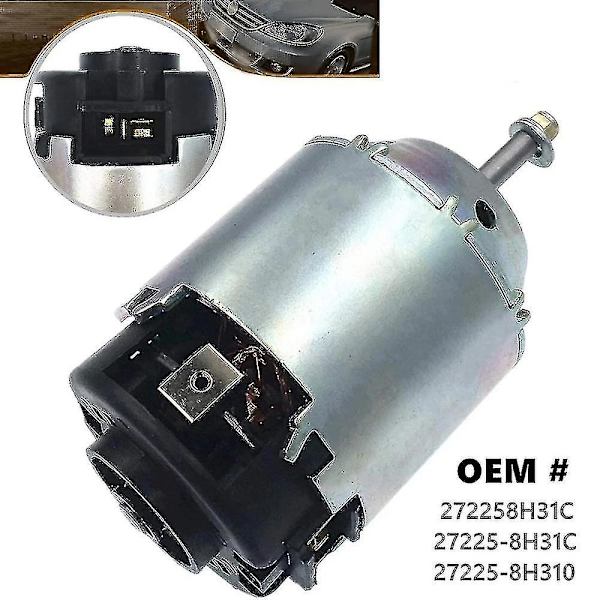 12v Varmeblæsermotor til Nissan X-trail T30 2001-07 272258h31c Rhd -