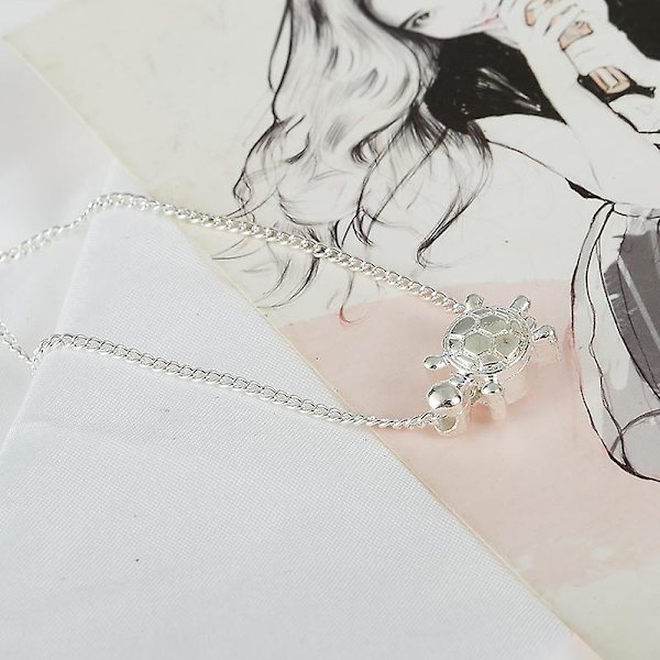 Ghyt Fashion Silver Tortoise Anklets Chain Women Bracelet Foot Beach Jewelry Gift, 1pc