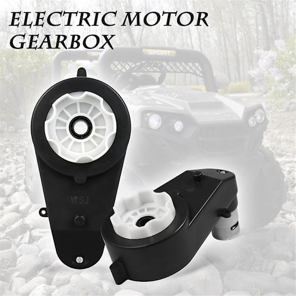 2 stk. Børne Elbil Gearkasse 550 12V Motor 40000RPM Elmotor med Gearkasse Høj Hastighed RS550 DC Motor Match