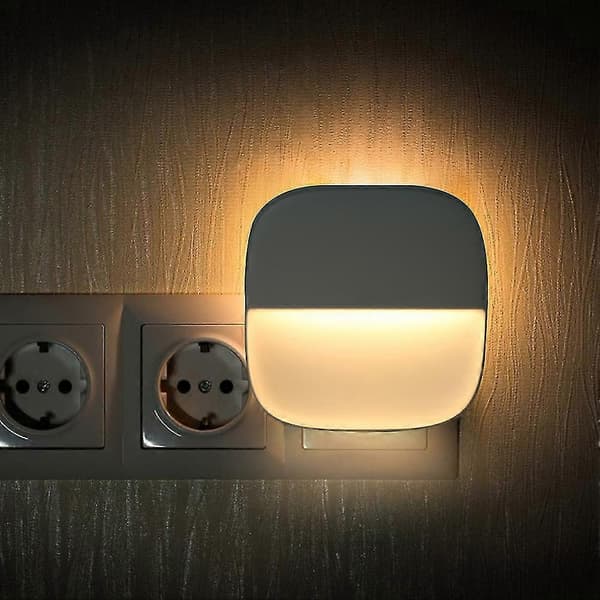 Plug-in LED Nattlampa Infraröd Ljuskontrollerad Sensorlampa för Sovrum Korridor