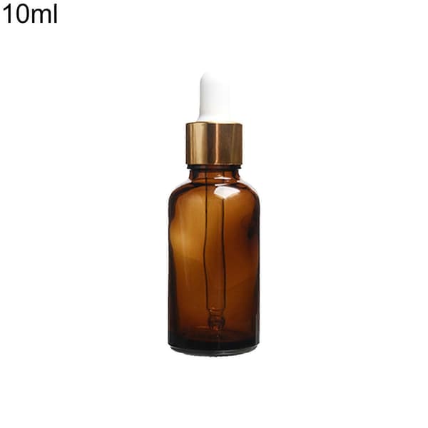 Brown Glass Container Essential Oil Liquid Perfume Aromatherapy Dropper Bottle 50ML