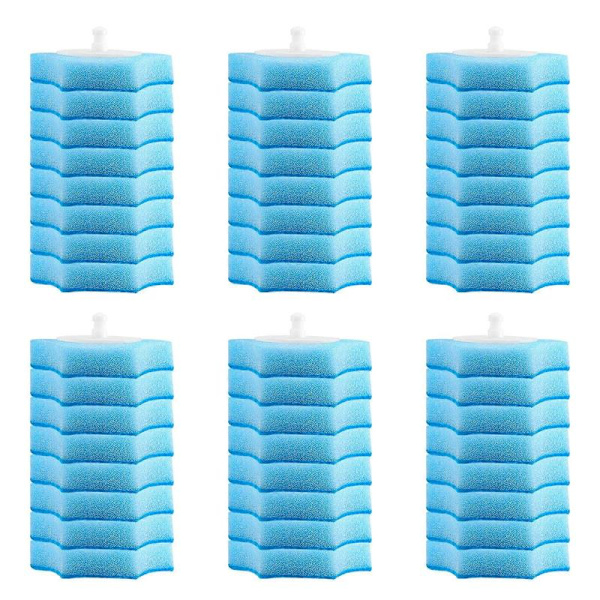 Engangs Toilet Skylbart Refill Frisk Børste Skylbart - 48 Refills