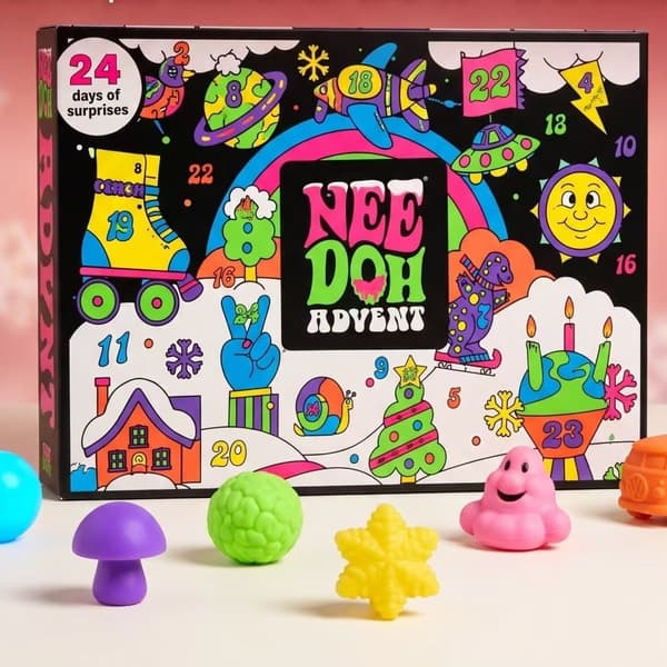 Nedräkningskalender Blind Box Leksaker Barns Kreativa Klämbara Kalender 24-dagars Överraskningsprogram