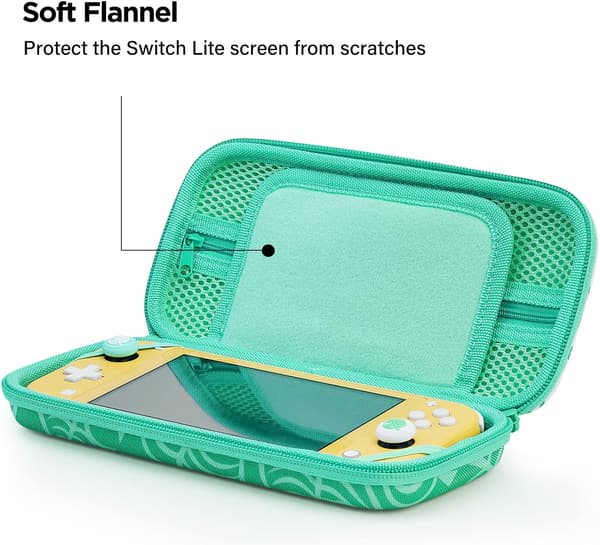 Bæreveske kompatibel med Nintendo Switch Lite, hardt portabelt