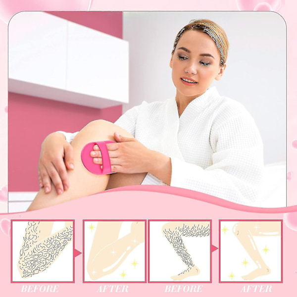 Hår Fjernelse Værktøj Glat Ben Hud Pad Arm Ansigt Overlæbe Hår Fjerner Exfoliator