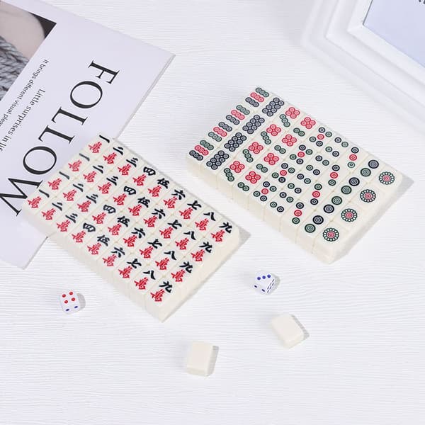 Mah-Jong sæt Mahjong kinesisk legetøj