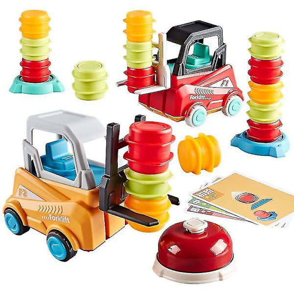 Gaffeltruck Transport Spill, Gaffeltruck Frenzy - 2-spiller Stack & Matching Skill Spill