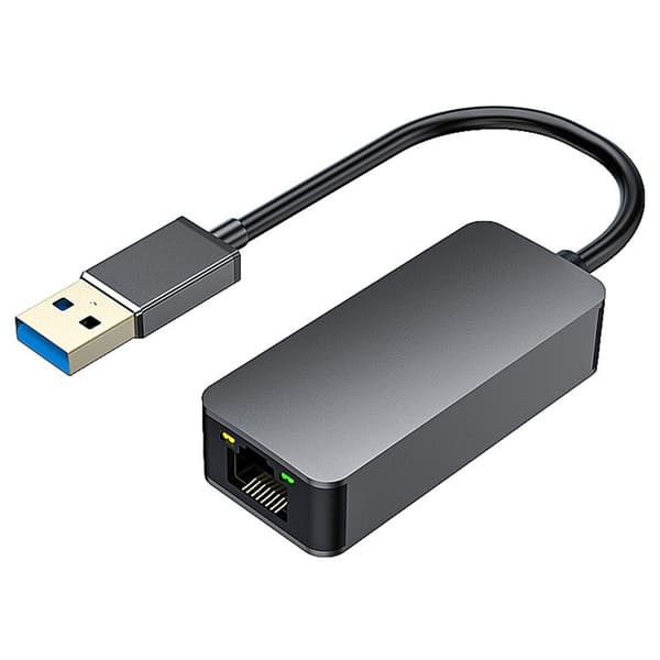 USB-A - RJ45 Nätverksadapter Grå size 57
