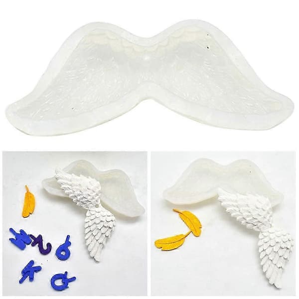 Vinge Kake Dekorering Bakeform Krystall Vinge Anheng Smykkelaging Form--