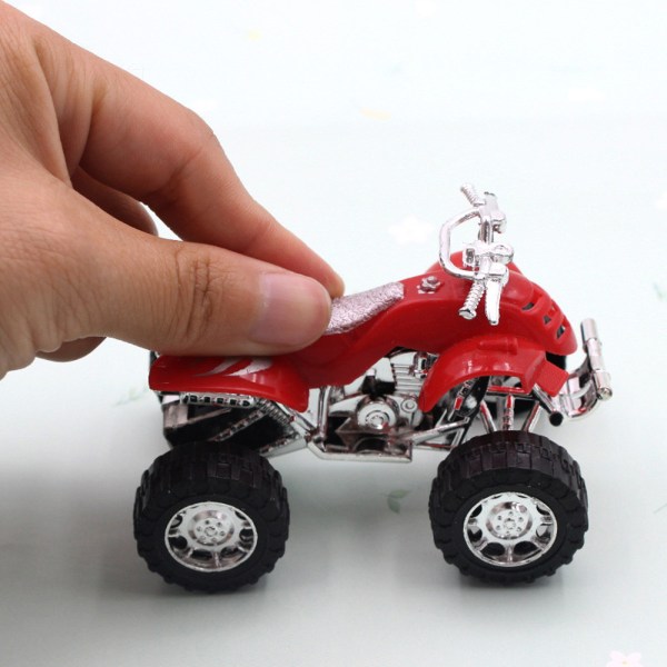 Strand Motorsykkelleke Trekk tilbake Diecast Motorsykkel Tidlig modell Educational Toy