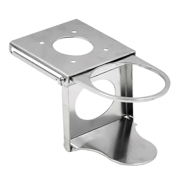 Kopholder i rustfrit stål, foldbar stil - 86x83mm / 3.38x3.27inch