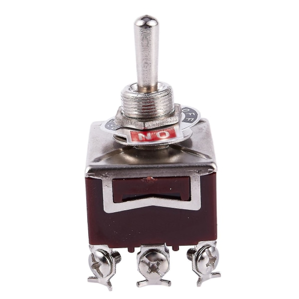 3pdt On/off/on 3 Postion 9 Screw Terminals Toggle Switch Ac 250v 15a