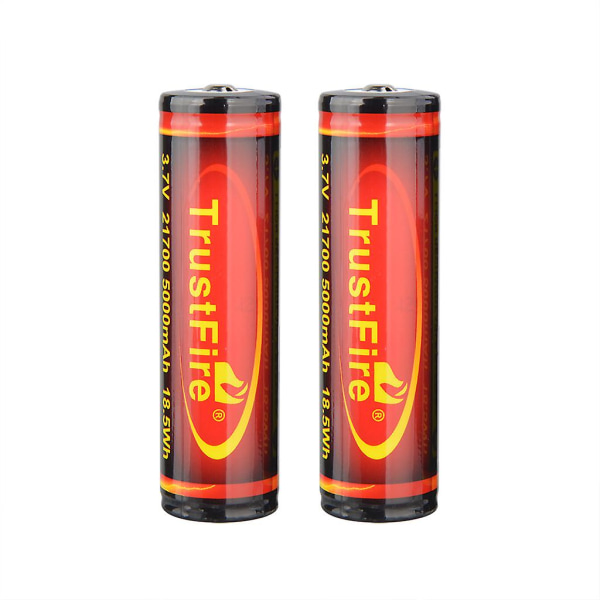 21700 5000mah Li-ion 3.7v Uppladdningsbart Batteri För Led Ficklampa Fackla