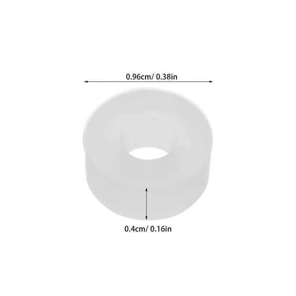10 stk. dekkventilforseglingsring for luftkompressor oppblåsbar ring luftchuckhetteforsegling dekkventilhetteforsegling ventilkjerneforseglingsring