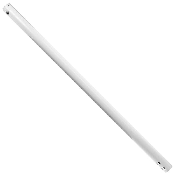Loftventilator Forlængerstang 50cm Loftventilator Downrod Loftventilator Forlængerstang 50X2CM White
