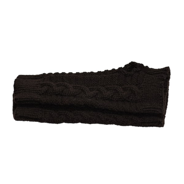 Arm warmers knitted, fingerless & short - [20cm] - Hand