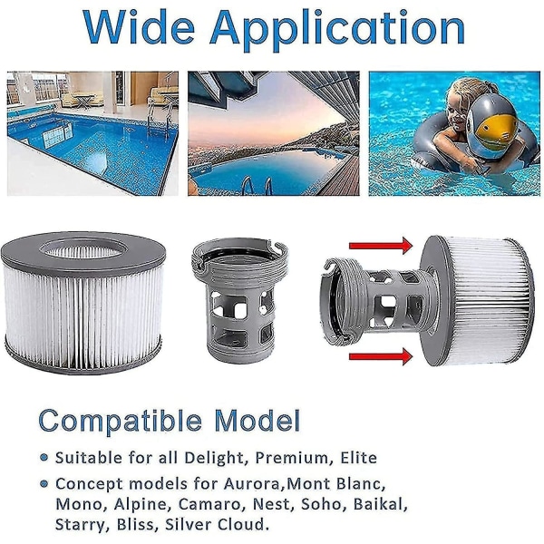 Reservefilter for Brast Mspa-filter