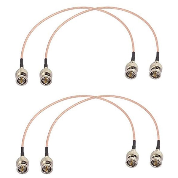 4 stk. 3g Hd Sdi-kabel Bnc-kabel 30cm 75 Ohm til kameraer Videoudstyr understøtter Hd-sdi 3g-sdi 4k 8k