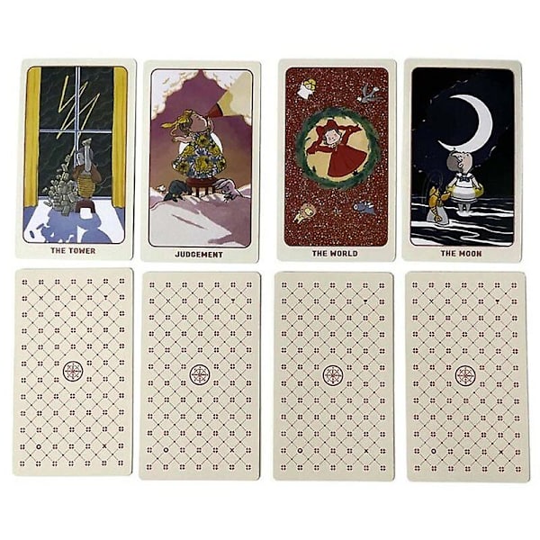 12x7cm Ari Tarot -korttipeli