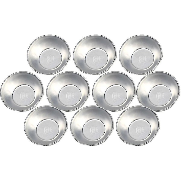 10 stk. kageform æg tærte Pasteis De Nata ovn bage runde budding tin kage værktøj