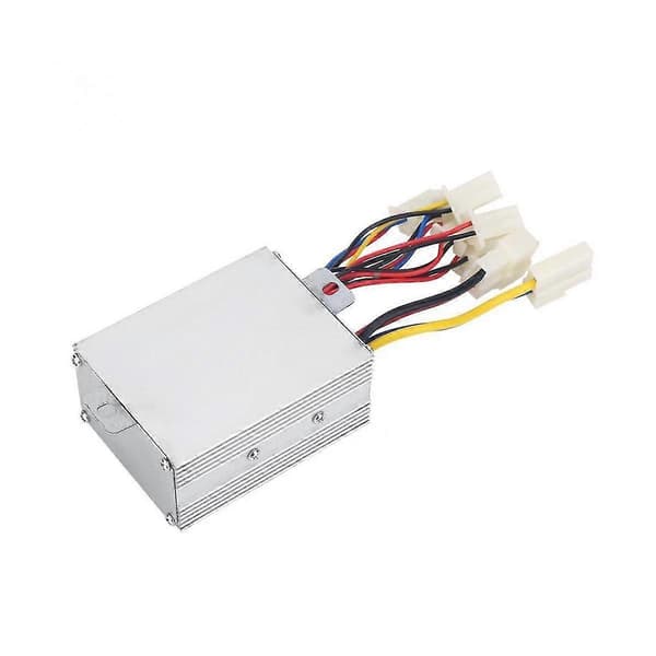 24v 350w Børstet Controller Elektrisk Cykel E-cykel Scooter Børste Hastighedscontroller Motor Til Elektrisk Silver