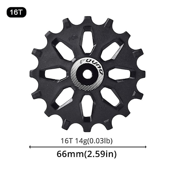 Pyörän takavaihtajan hihnapyörä Mtb-maantiepyörän hihnapyörä 12t 14t 16t Leveä kapea hammasohjain 7-12 nopeutta Shimano Sramille 16T
