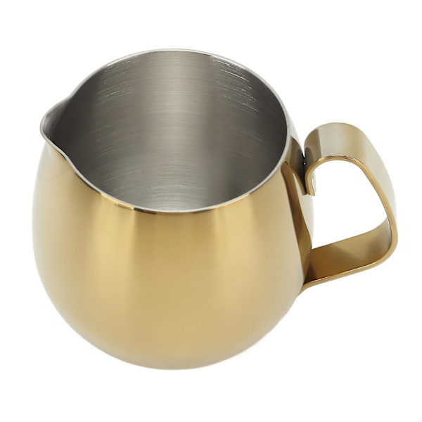 Kahvimaito Kuppi Ruostumaton Teräs Maito Vaahdotin Kannu Cappuccino Latte Art Maito Kannu Kuppi Kultainen[HY]