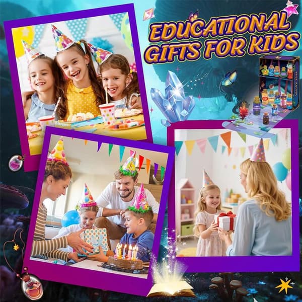 Kids Magic Potion DIY Toy Set – Creative Fun Craft & Science Mixing Experiment Kit for Kids