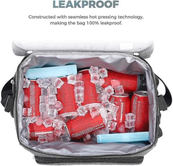 Lifewit Stor Matpose 24-boks (15l) Isolert Matboks