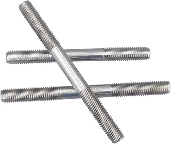 Dobbeltendet gevindstift af rustfrit stål M24/M24*180 Ref: 8845