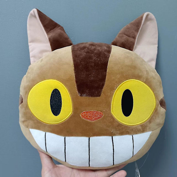 30cm Totoro buss svart katt pute plysjleketøy dukke plysjleketøy jul