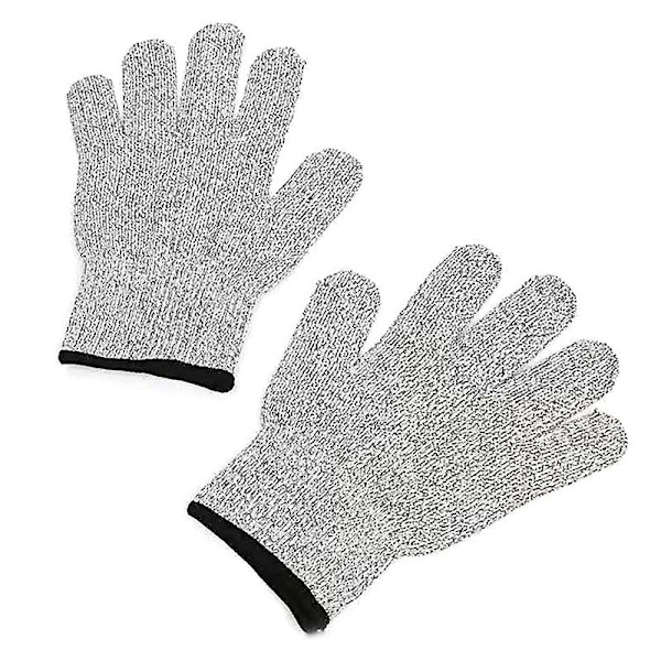 Hppe Nivå 5 Säkerhet Anti Cut Handskar Högstyrka Anti-cut Glasskärning Handskar Gray 1pair