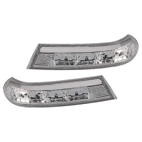 Bakre speil LED blinklys for Hyundai Santa Fe Santafe silver