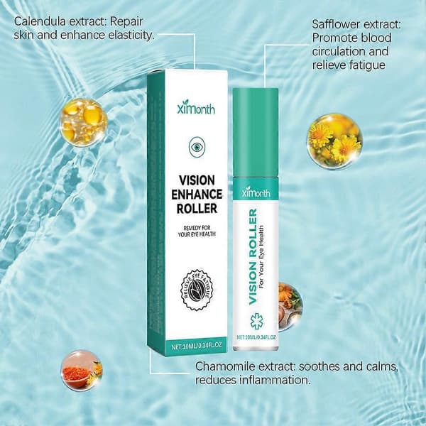 Eye-Vision Enhance Roller Multifunktionell ögonvårdsroller för vuxna tonåringar 3pcs