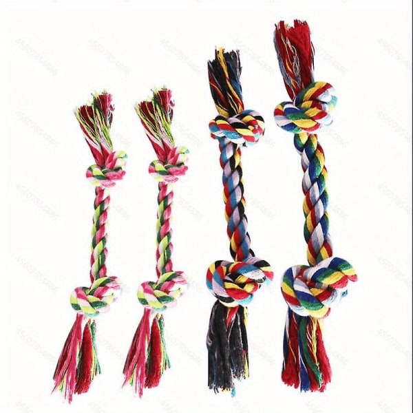 1pc Durable Rope Toy For Small Dogs: Perfect For Puppy Teething And Chewing Random 3 Packs